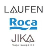 Laufen, Roca, Jika | Rekonstrukce bytů Brno