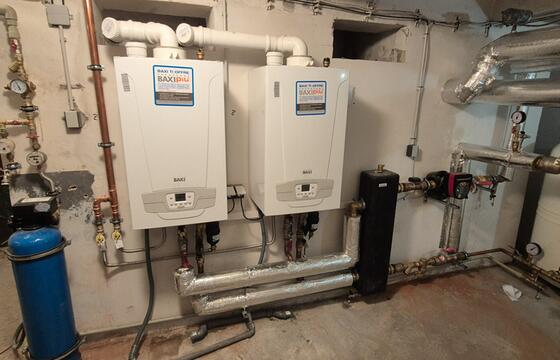 BD Stojanova 8 - rekonstrukce kotelny - Topení