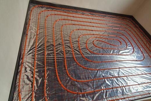 RD Mělčany - ústřední vytápění