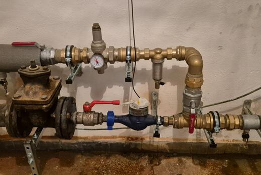 BD Musorgského 2-12, Brno - oprava hlavního přívodu vody